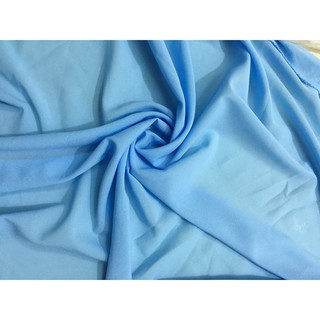 vải cát xốp khổ 1,5m màu xanh pastel may áo váy đầm thời trang