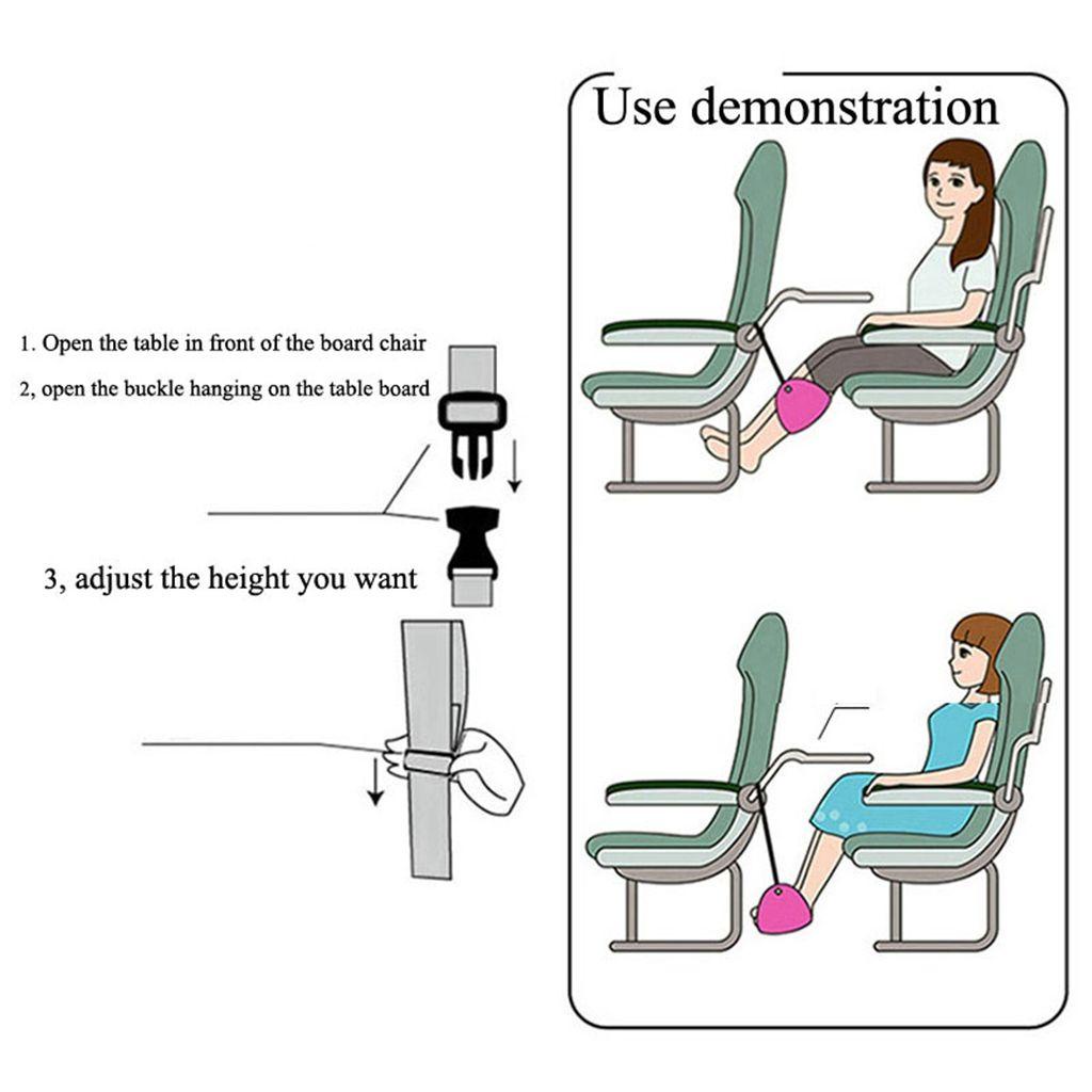 1 Võng Chân DARNELL Dày Dặn Thoải Mái Kèm Túi Đựng Bằng Sợi Polyester Dùng Khi Đi Du Lịch