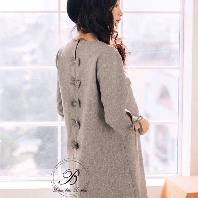 *Thanh lý* váy bầu đính nơ lưng