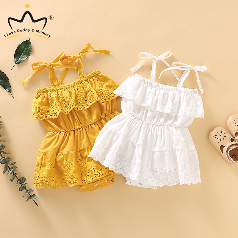 Áo liền quần Cotton SáT NáCh MùA Hè Cho Bé GáI