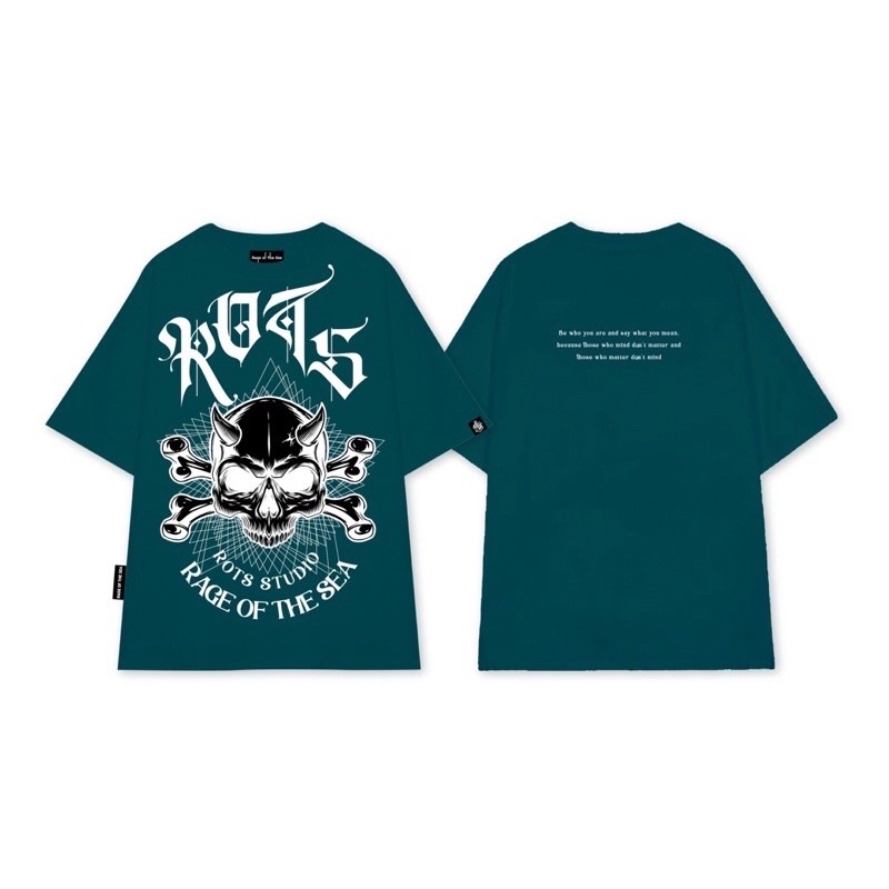 Áo Thun Nam/Nữ Rage Of The Sea "skull skull"