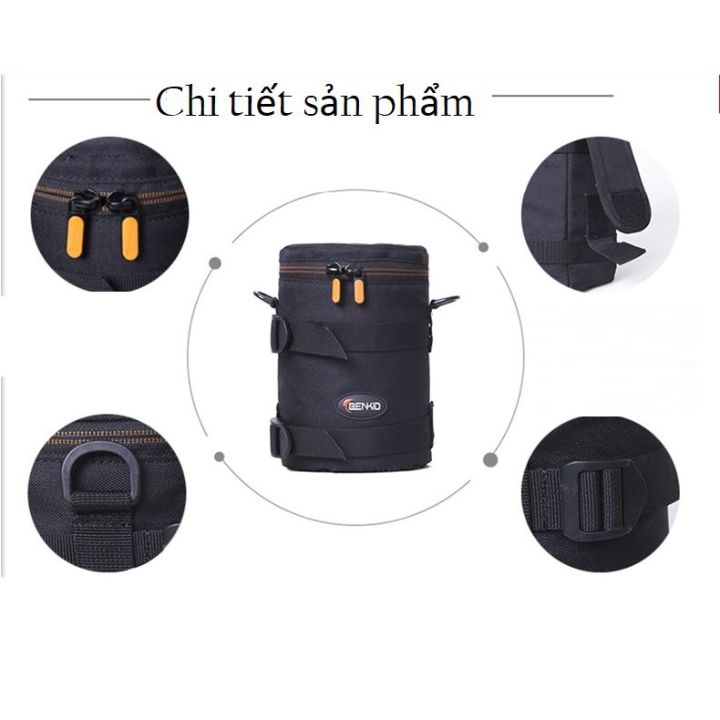 Túi đựng ống kính.