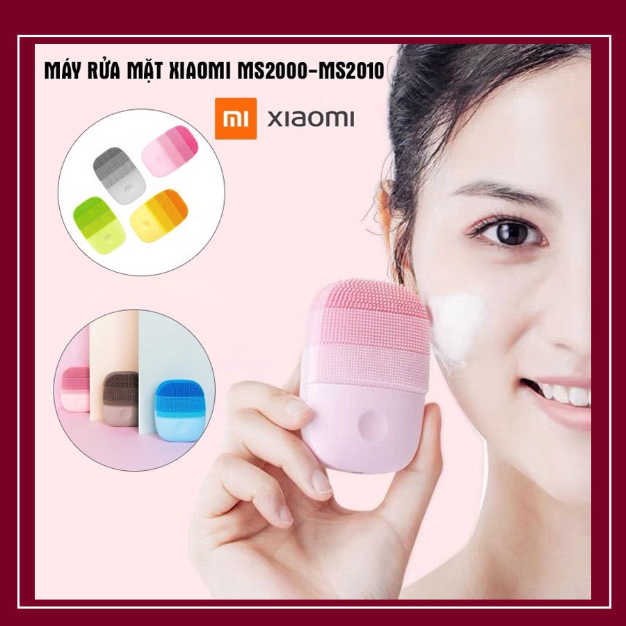 Máy rửa mặt Xiaomi sóng âm inFace MS-2000, MS-2010 Mini, rửa sạch sâu da mặt, thông thoáng lỗ chân lông