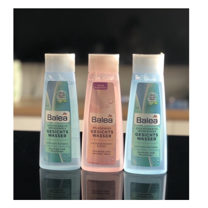 Nước hoa hồng Balea Đức 200ml, toner cân bằng độ ẩm da, hương thơm dễ chịu - Shop Viloet