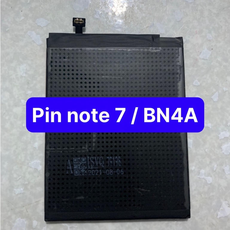 pin xiaomi redmi note 7 / Note 7 pro / BN4A / pin zin 4000mAh