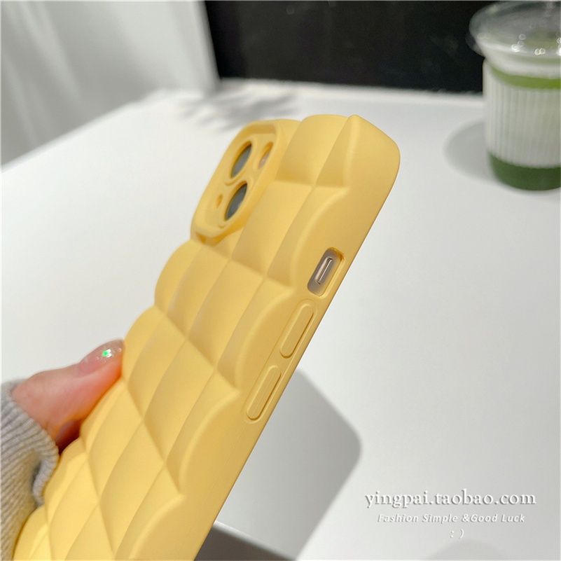 Ốp Điện Thoại Silicon Vuông Màu Trơn Chống Sốc Cho IPhone 13 12 11 Pro Max SE 2020 Xr X Xs Max IPhone 7 8 6 6s Plus 3D