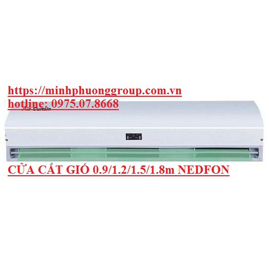 Quạt cắt gió 1.5m Nedfon FM3515DY - Dài 1.5m - Chiều cao lắp đặt 3.0-3.5m - Khiển xa - Chính hãng Nedfon