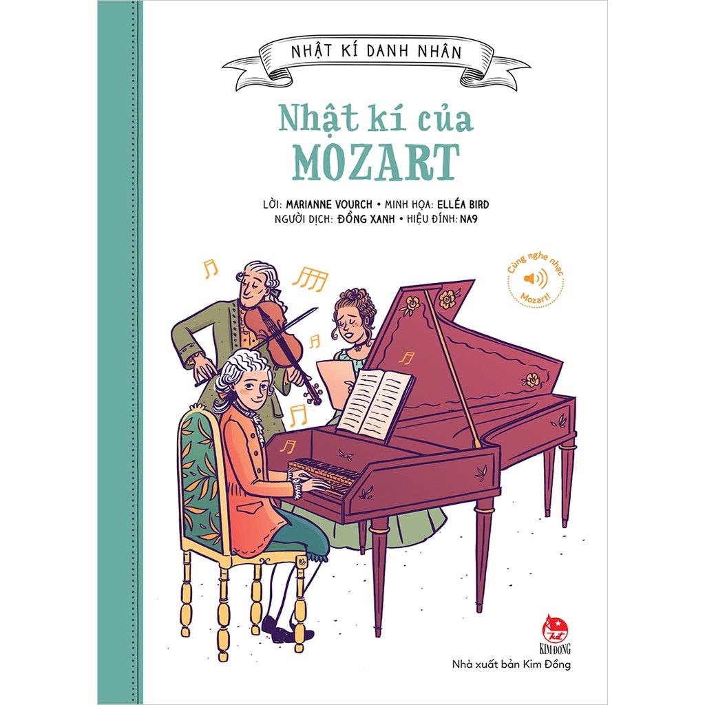 Sách Nhật Kí Danh Nhân: Nhật Kí Của Mozart