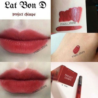Son kem lì Kat Von D Everlasting Liquid màu Project Chimps đỏ đậm