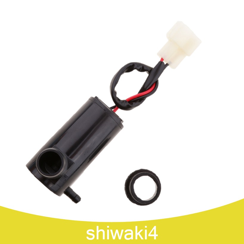 Máy Bơm Nước Rửa Kính Chắn Gió Trước / Sau Bằng Nhựa Cho Xe Hơi Shiwaki4 12V