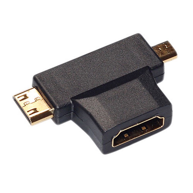 Đầu chuyển Mini HDMI Micro HDMI to HDMI đa năng