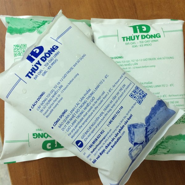 TÚI GEL GIỮ LẠNH - Túi đá gel 500g - THỦY ĐÔNG
