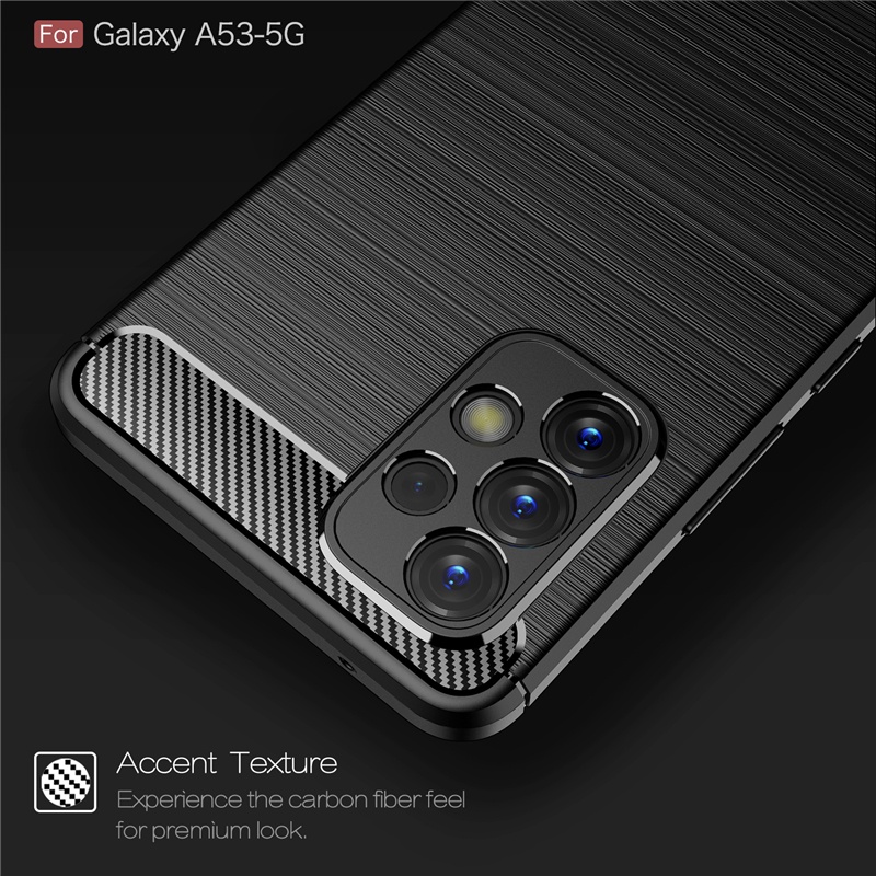 Ốp Điện Thoại Sợi Carbon Cho Samsung Galaxy A13 A23 A33 A53 A73 A12 A22 A32 A42 A52 A52s A72 A82 A03s A02s A03 A02 4G 5G