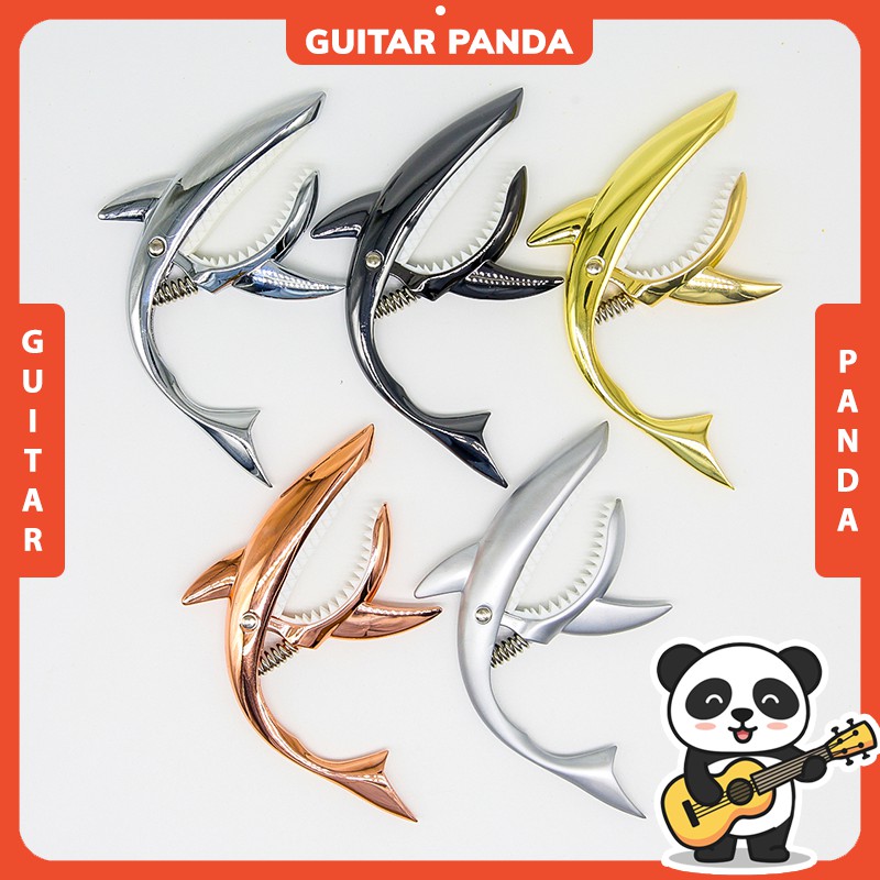 Capo Guitar Cá Mập Cao Cấp Classic Acoustic Guitar Panda