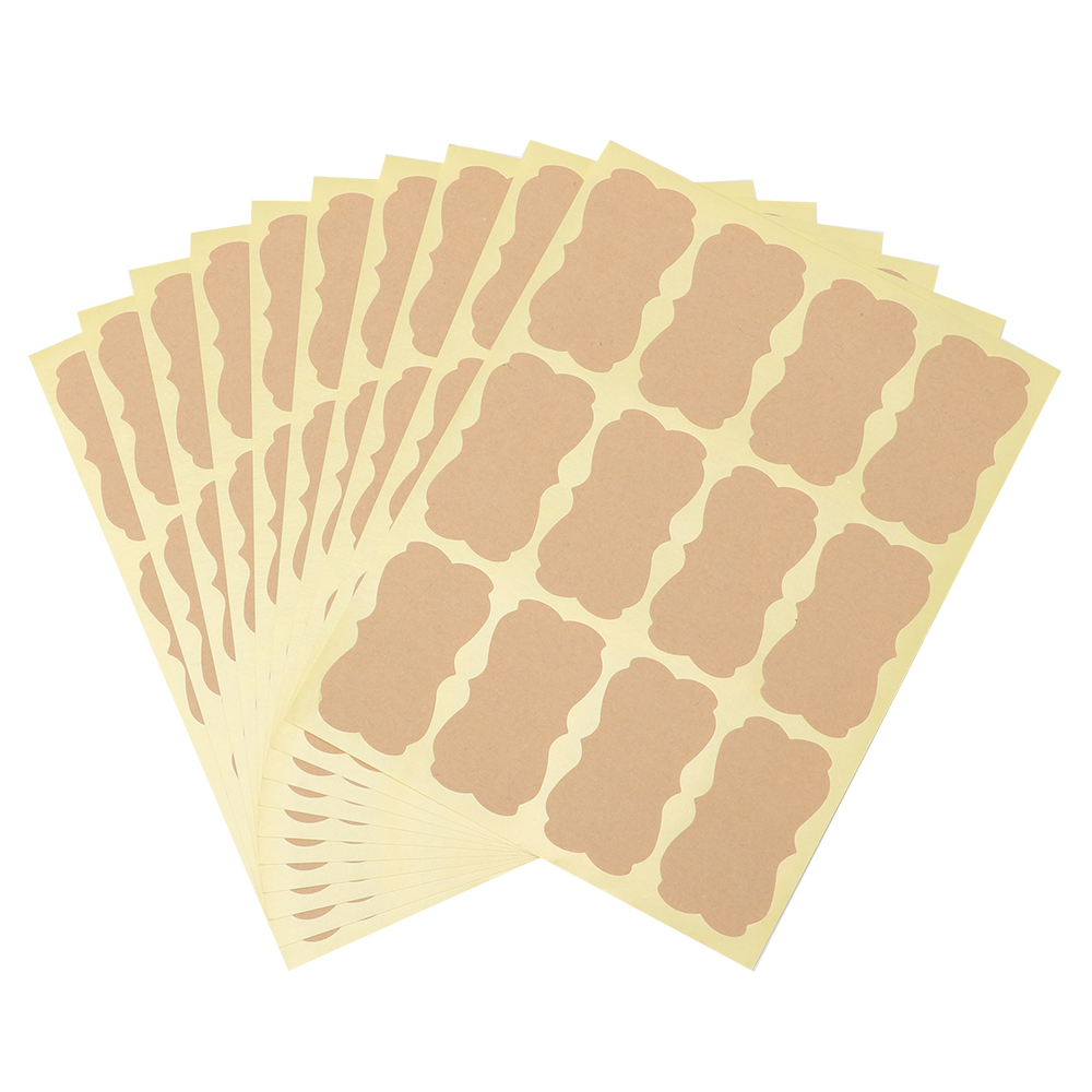 Set 60 / 120 Nhãn Dán Trang Trí Bánh Sáng Tạo