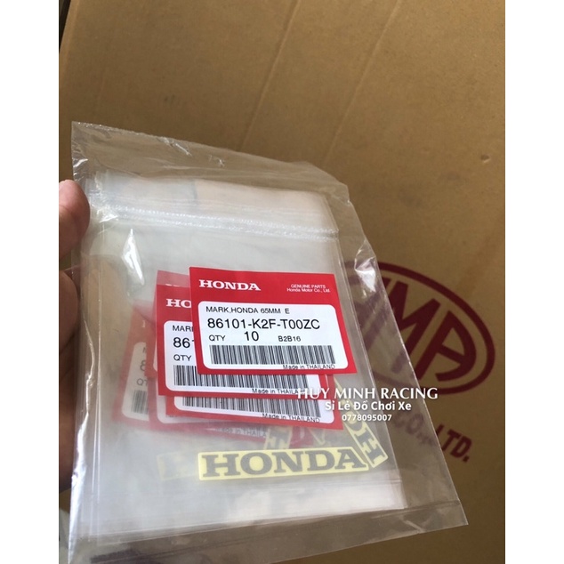 Tem chữ honda dán đèn sau xe máy - tem hàng thái lan - Giá bao rẻ