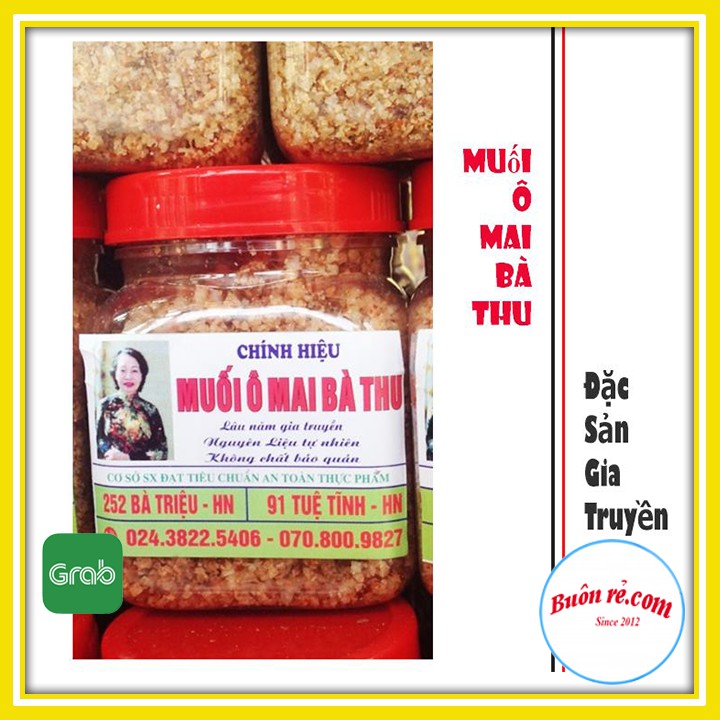 Muối ô mai Bà Thu chính hiệu - 100gr - Chấm hoa quả ngon ngất ngây 00005