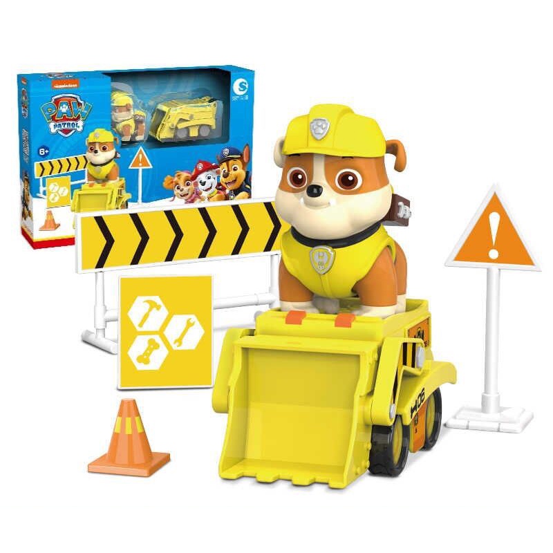 Đồ chơi lắp ráp nhân vật Rubble 130133 - Đội chó cứu hộ