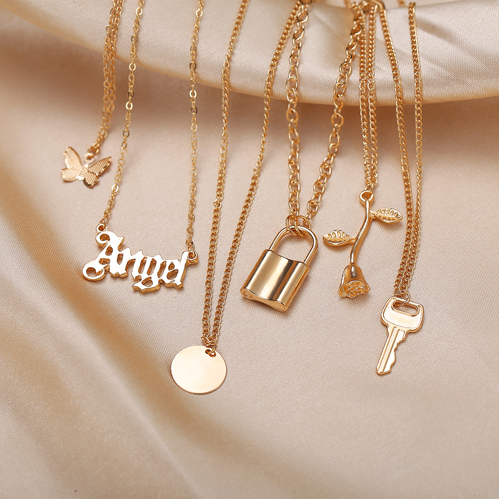 vòng cổ Mặt Hình Bươm Bướm Đính Đá Thời Trang Cho Nữ