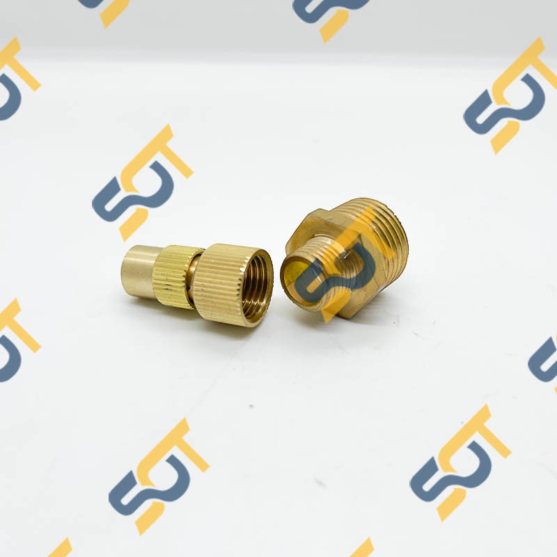 Đầu Phun Nước, Béc Phun Cá Sấu Ren Trong 13 Điều Chỉnh Bán Kính Lắp Đặt Khử Khuẩn Làm Mát Mái - Đồng Thau