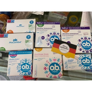 Băng vệ sinh Tampon ob