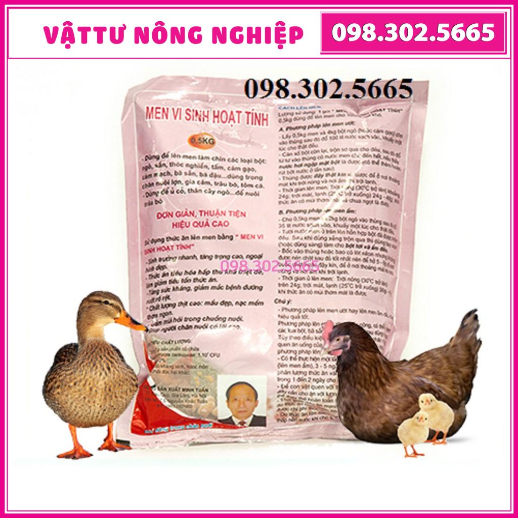 1kg Men vi sinh hoạt tính ủ thức ăn trong chăn nuôi