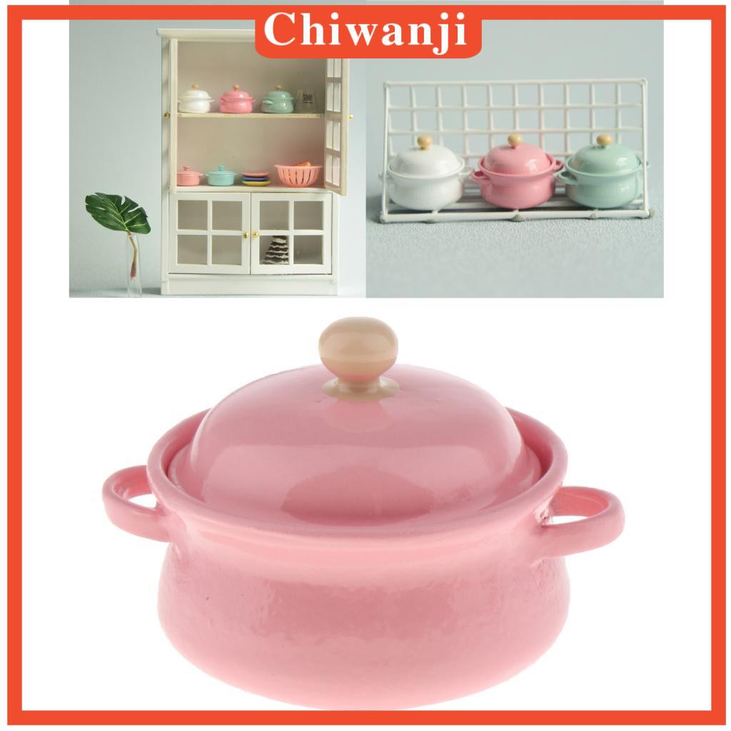 Mô Hình Chậu Cây Mini Tỉ Lệ 1: 12 Dùng Trang Trí Nhà Búp Bê