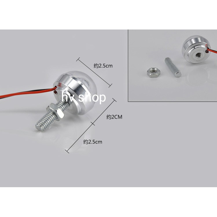 Cặp đèn chớp bản số xanh đỏ ( giá 1 cặp )