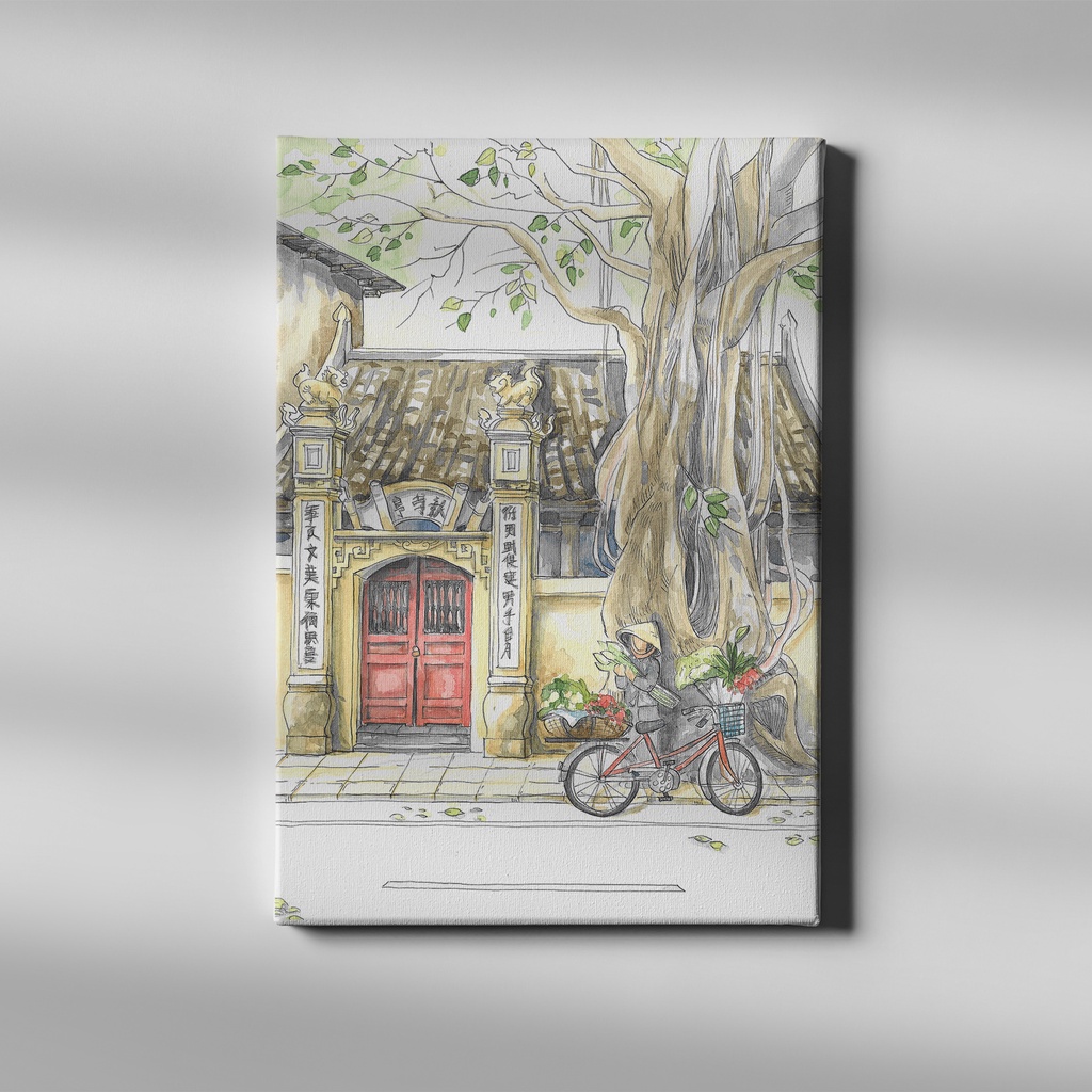 Tranh treo tường Góc phố Hà Nội | Soyn HN06