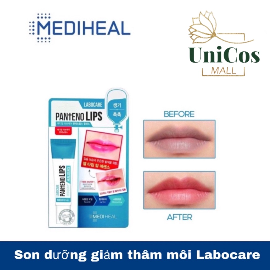 Son dưỡng giảm thâm môi Labocare Panteno Lips dạng tube - Labocare giảm thâm môi Mediheal