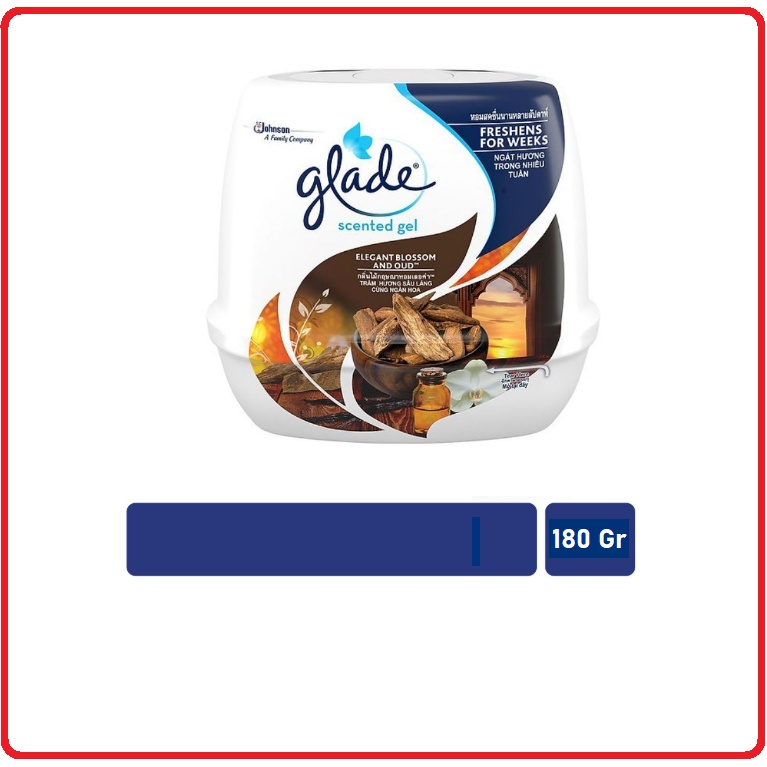 Combo Thùng 12 Cục Sáp Thơm Phòng GLADE® Khử Mùi 180g ( Giá Tốt Cho Nhà Hàng - Khách Sạn )