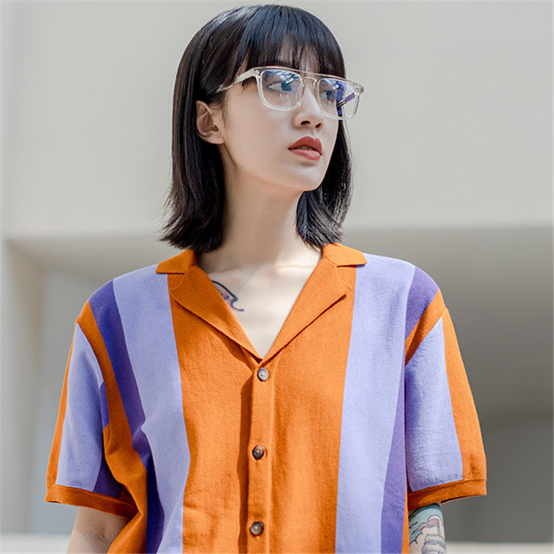 Mắt Kính Gọng Vuông Chống Ánh Sáng Xanh Thời Trang