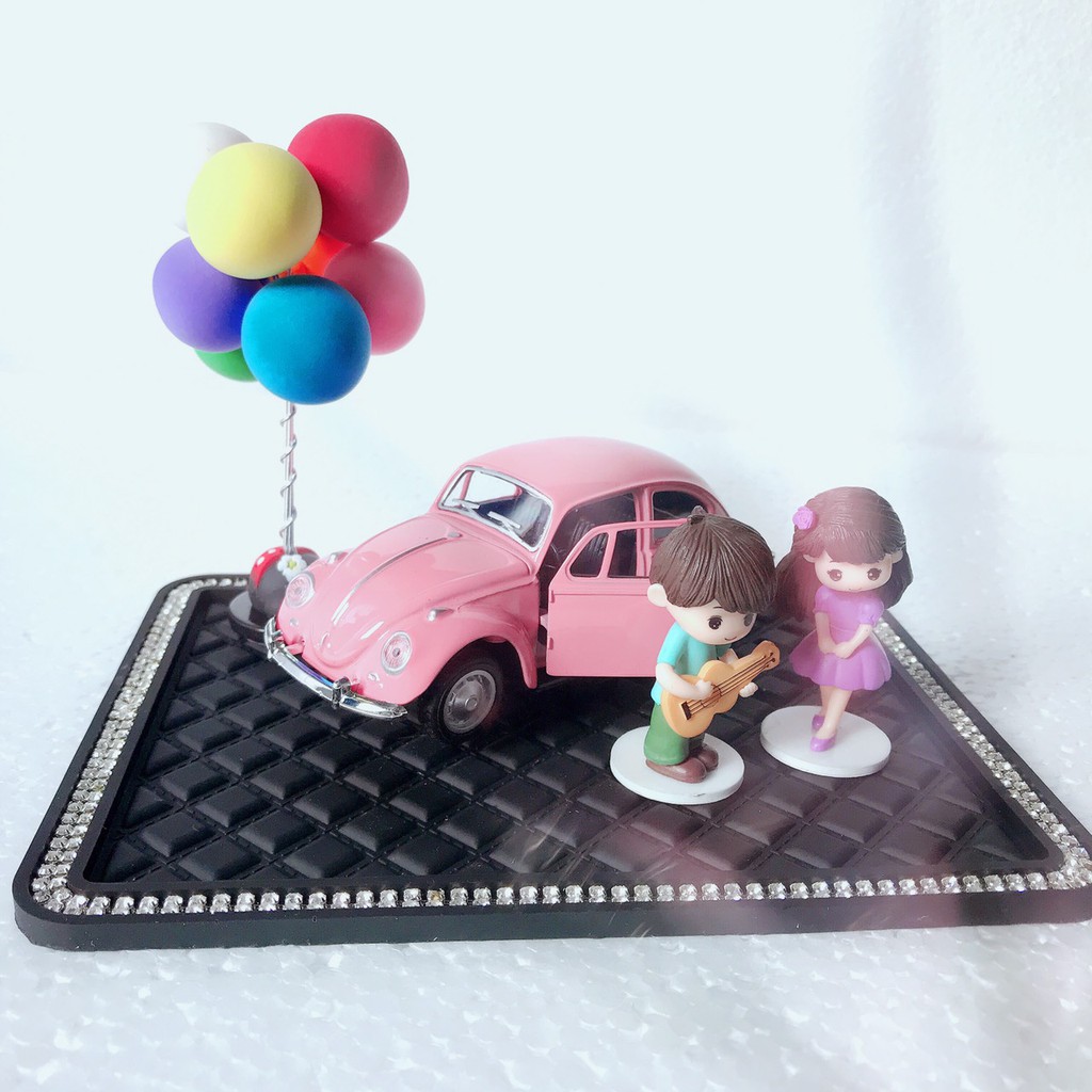 Set decor đánh đàn trang trí taplo ô tô, táp lô xe hơi - D&amp;A Shop