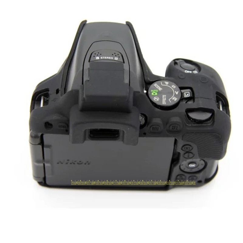 Ốp lưng máy ảnh cao su silicon mềm cho Nikon D5600