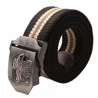 Thắt lưng, nịt lưng vải US Army mặt đại bàng