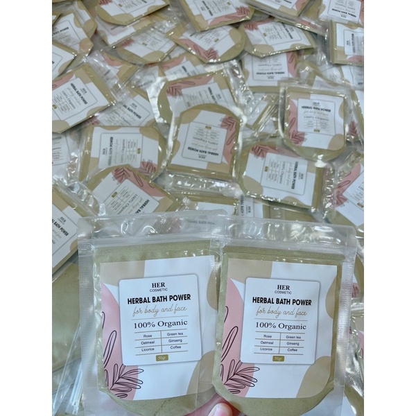 Bột Tắm Dưỡng Trắng Da Herbal Bath Powder Bột Tắm Trắng Thảo Dược 300gr