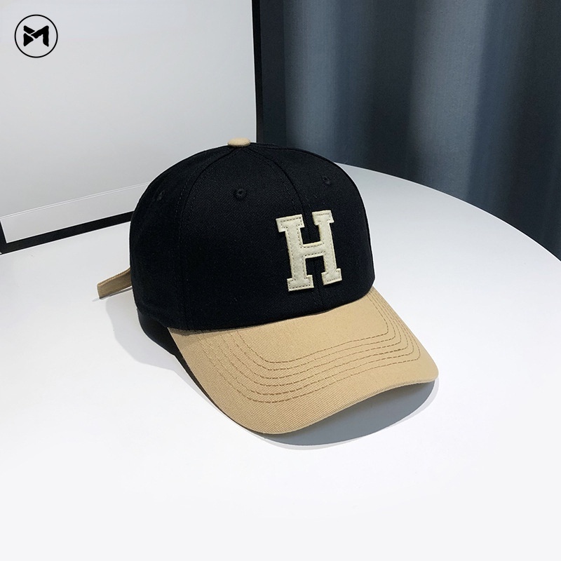 Nón Lưỡi Trai Thêu Chữ H 2022 Màu Sắc Thời Trang