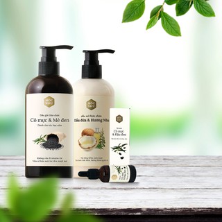 Combo Serum & Dầu gội Cỏ Mực Mộc Nhu + dầu xã Dầu Dừa Hương Nhu
