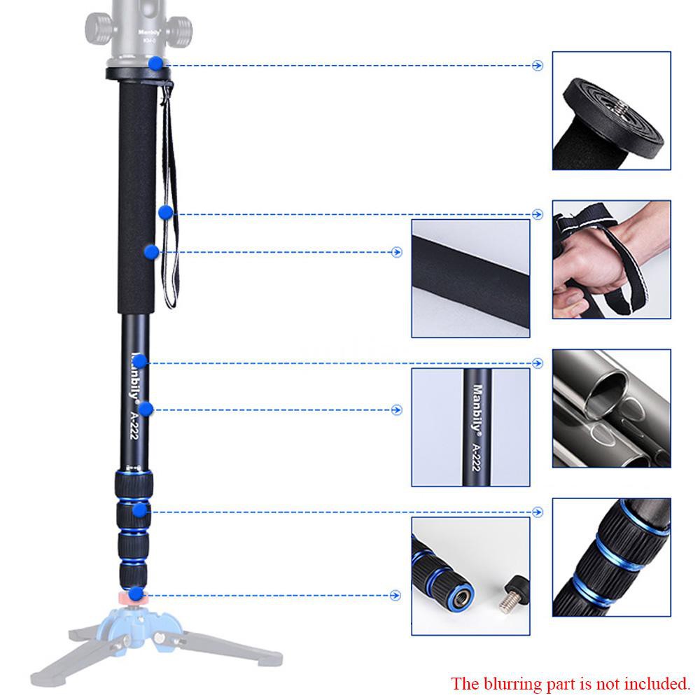 Gậy chụp ảnh Monopod hợp kim nhôm có thể điều chỉnh được