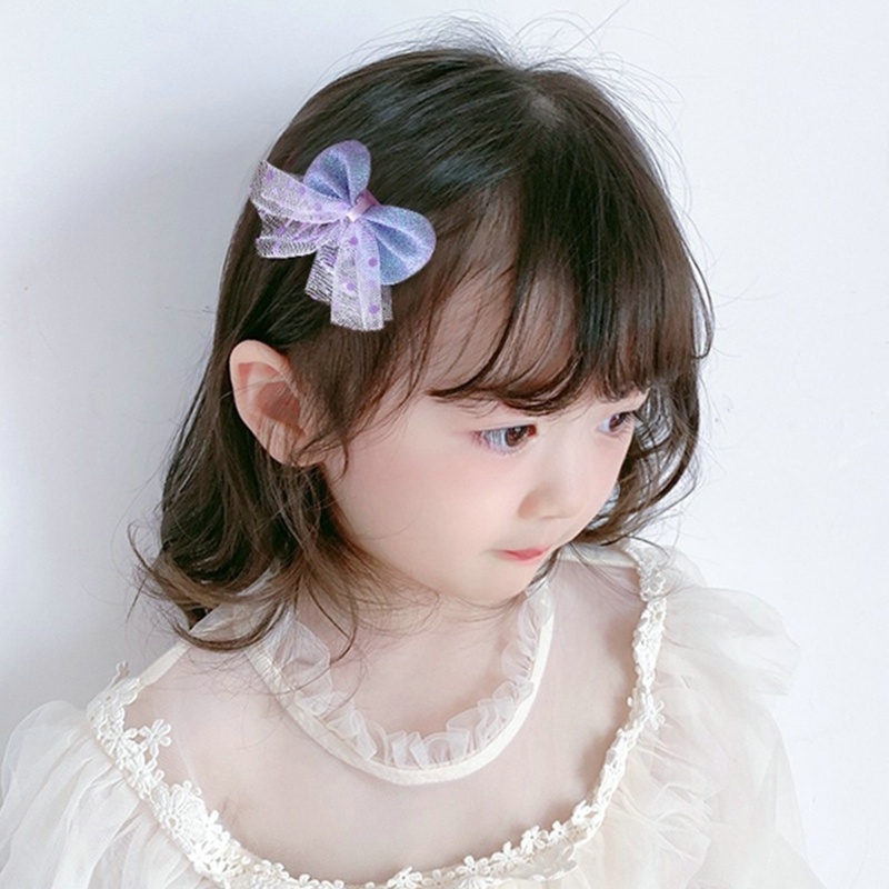 Set 8 KẹP TóC HìNh Nơ Dễ Thương Cho Bé GáI