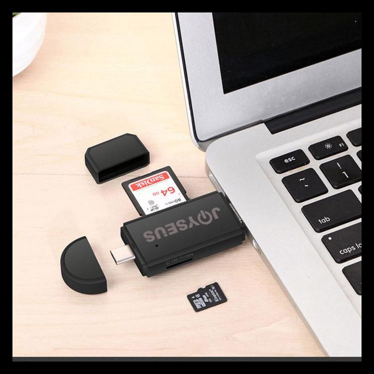 Đầu Đọc Thẻ Nhớ Joyseus 3 Trong 1 Otg Type C & Micro Usb Tốc Độ Cao Kp0015 Code 780 | BigBuy360 - bigbuy360.vn