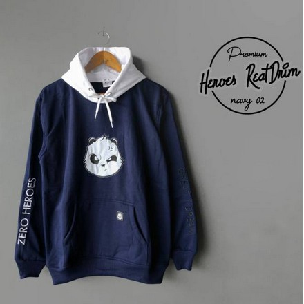 Áo Khoác Hoodie In Hình Gấu Trúc Dễ Thương