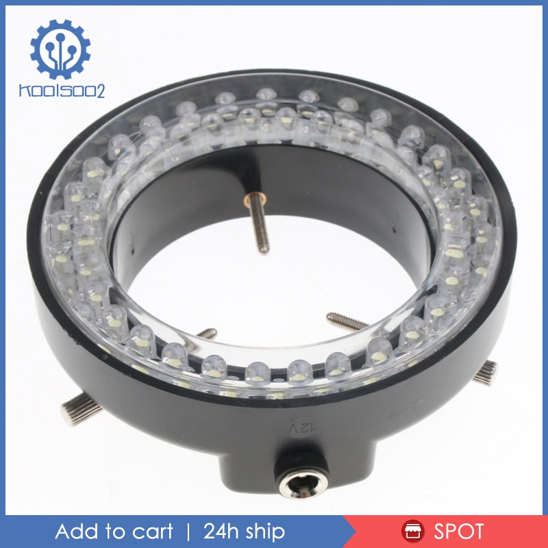 Set 2 Kính Hiển Vi Dạng Vòng Tròn 62mm Có Đèn LED Chuyên Dụng