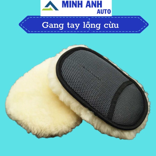 Găng tay rửa xe lông cừu siêu thấm hút