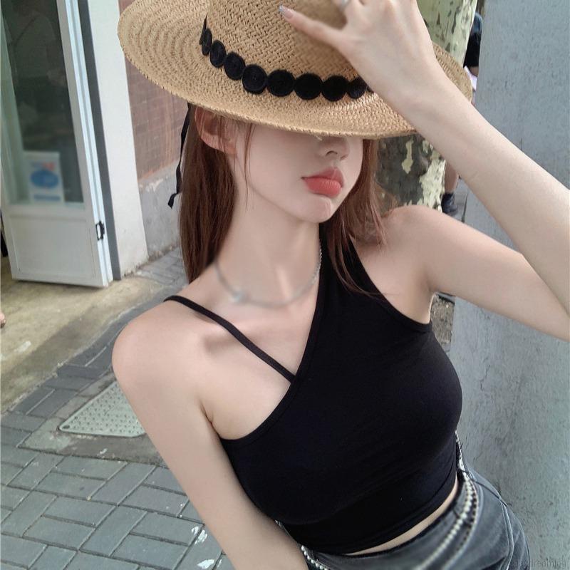 Áo lửng cổ yếm dáng ôm thời trang mùa hè dành cho nữ