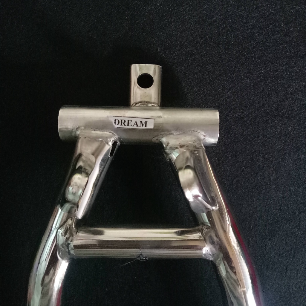 Chân chống đứng inox xe dream - hàng đặc biệt