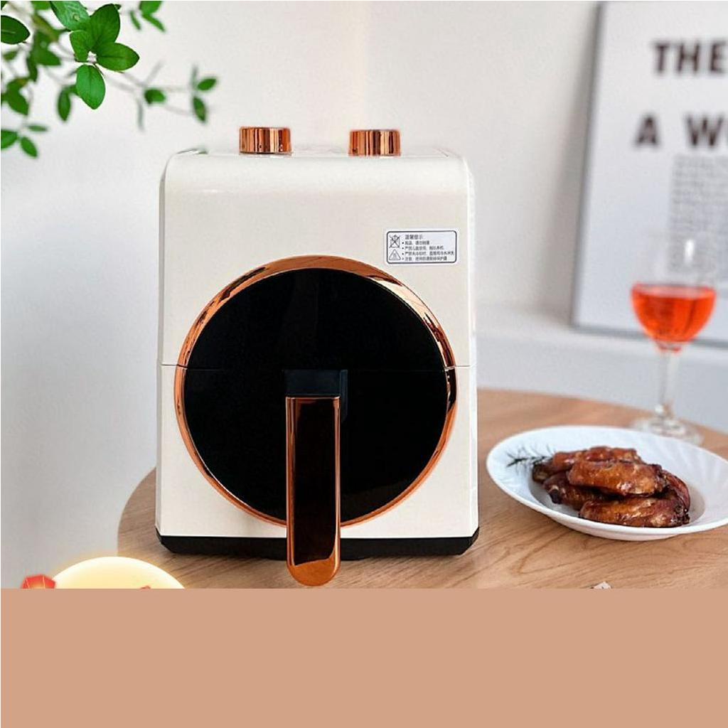 Nồi chiên không dầu, 5.5L, Có Công Tắc Núm Mokapick