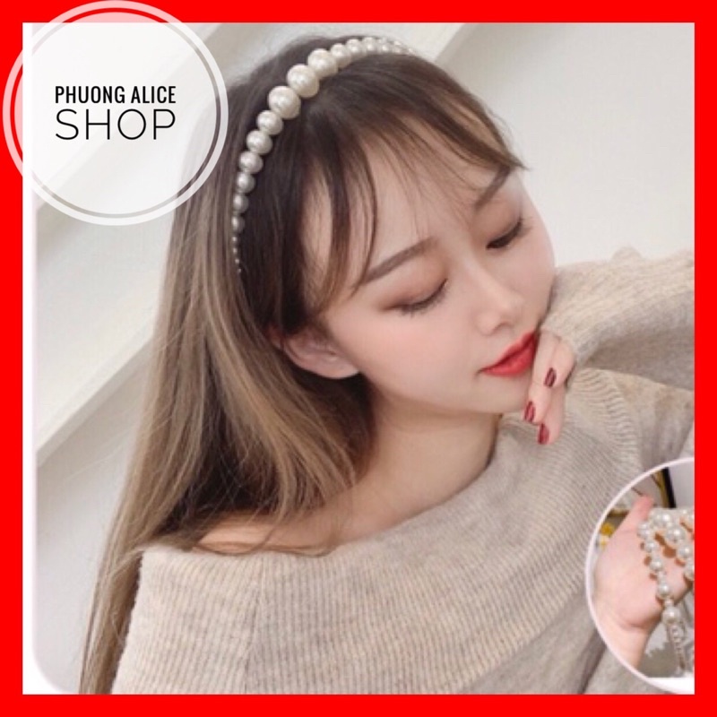 ❤️❤️❤️Bờm hạt trai nhân tạo xinh xắn