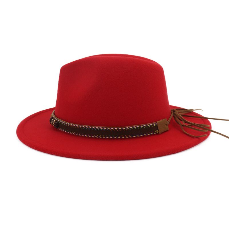Mũ Fedora Vải Nỉ Vintage Cho Nam Và Nữ