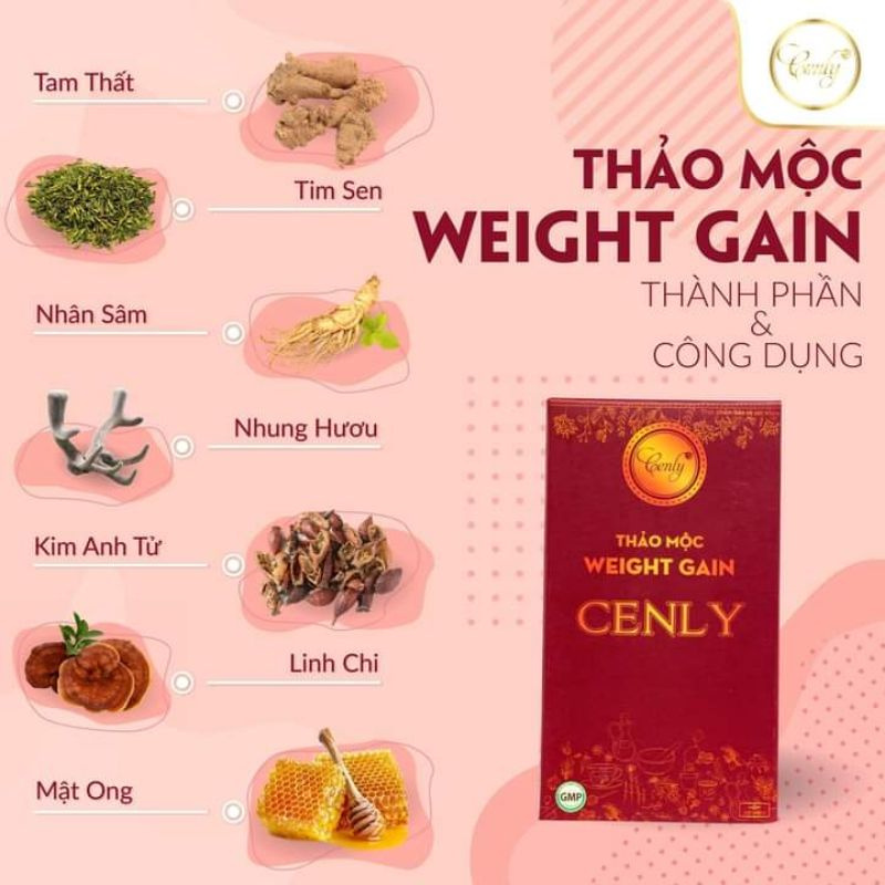 Tăng cân gia truyền (chính hãng) cen ly bất chấp cơ địa lờn